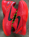 KOBE 6 PROTRO REVERSE GRINCH - SIZE 13 (WORN) - SUPER CLEAN