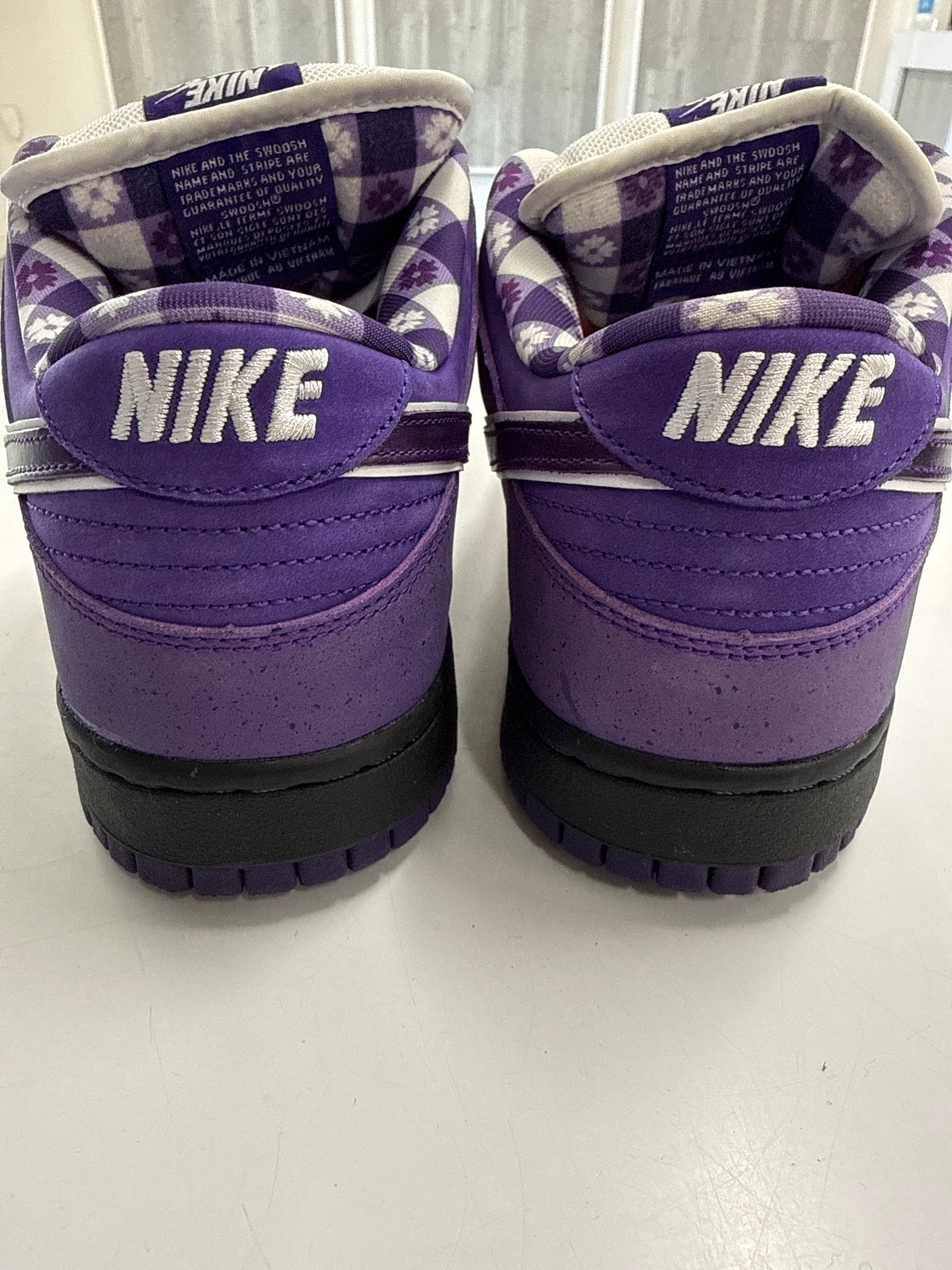 SB DUNK LOW PRO OG QS PURPLE LOBSTER - SIZE 11.5 (WORN)
