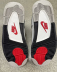 AIR JORDAN 4 WHITE CEMENT 2025 - SIZE 10 (WORN)
