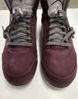 AIR JORDAN 5 BURGUNDY 2023 - SIZE 9.5 (WORN)