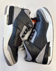 AIR JORDAN 3 BLACK CEMENT 2024 - SIZE 13 (WORN)