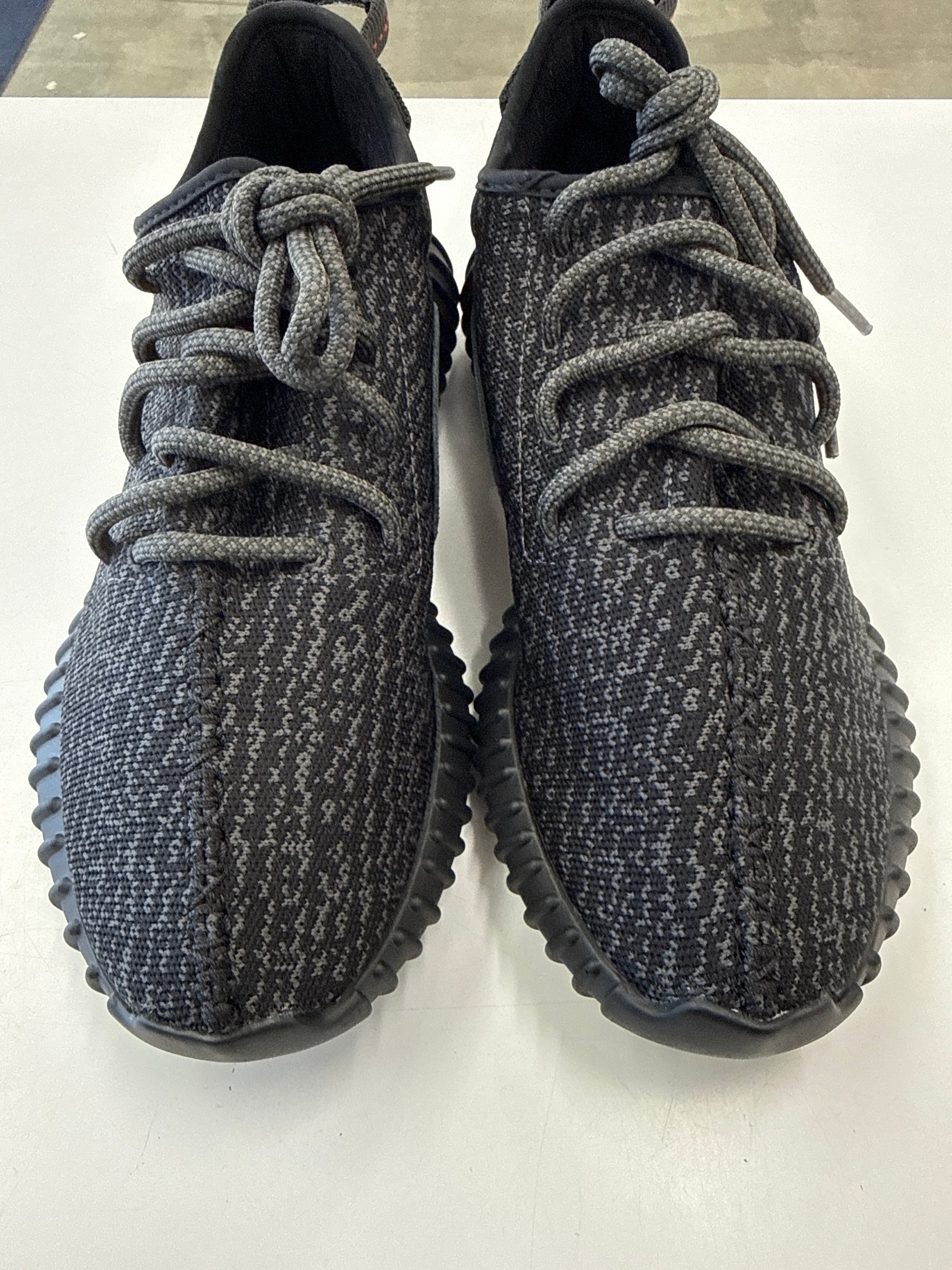 YEEZY BOOST 350 PIRATE BLACK 350 - SIZE 8.5 (WORN)