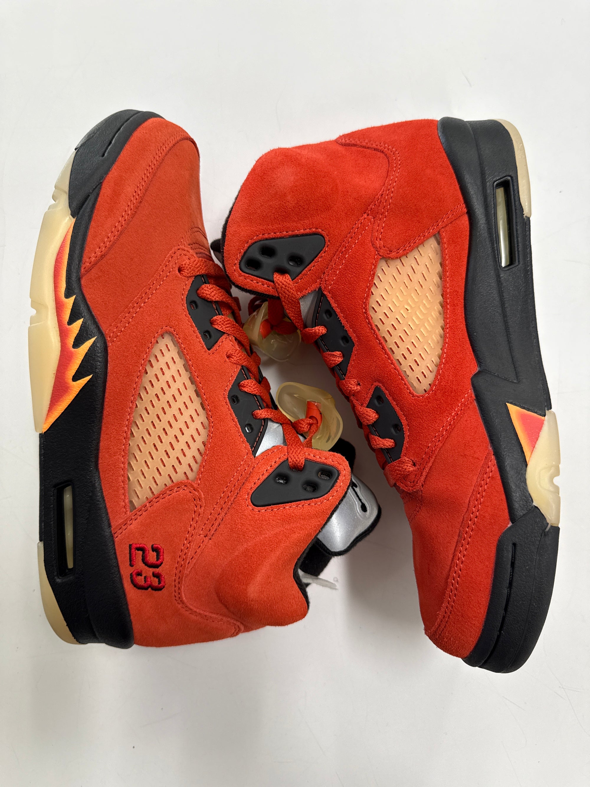 WMNS AIR JORDAN 5 DUNK ON MARS - SIZE 9.5 (WORN)