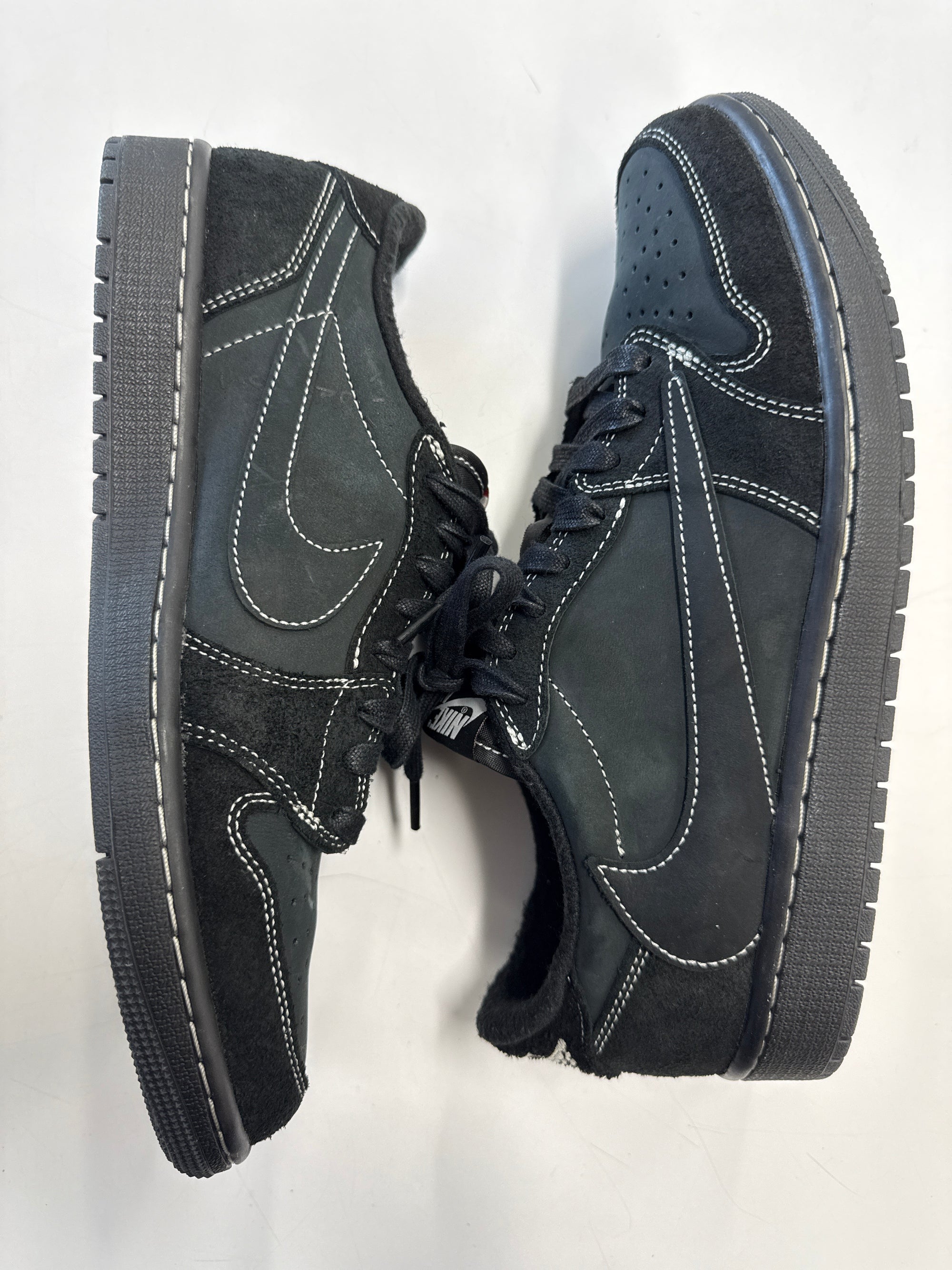 AIR JORDAN 1 LOW TRAVIS SCOTT PHANTOM - SIZE 10 (WORN) - SUPER CLEAN