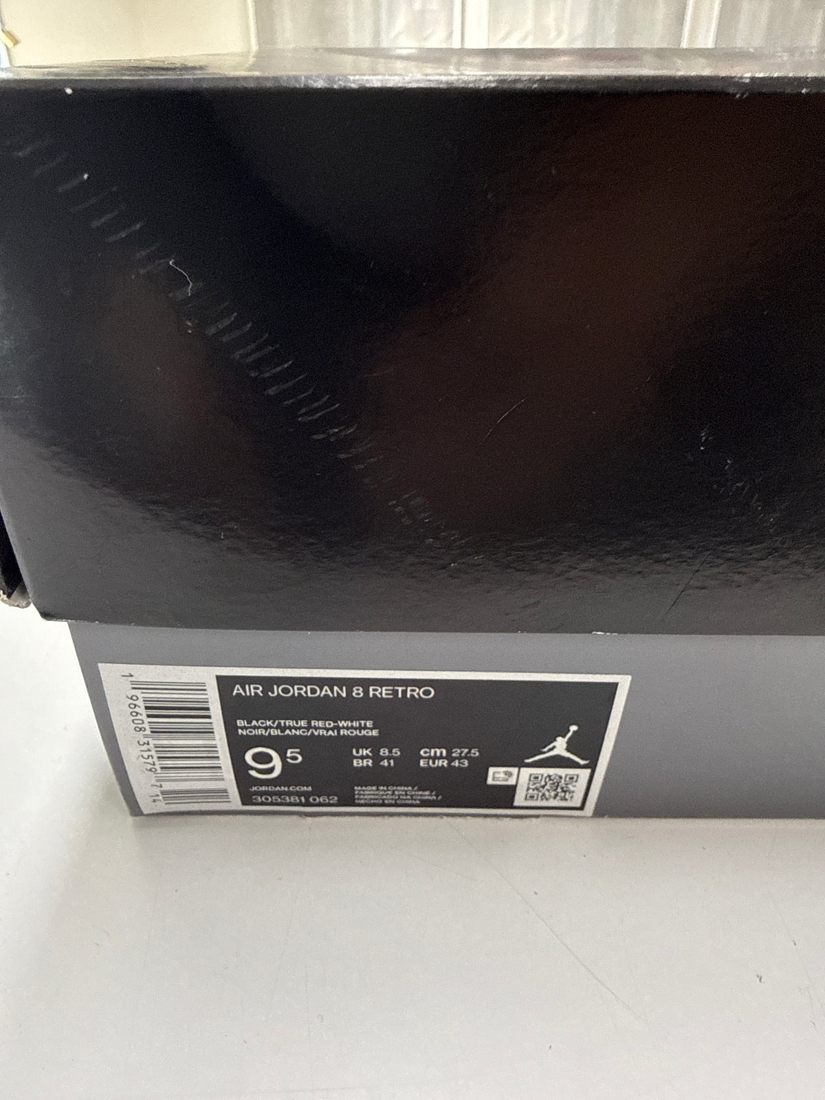 AIR JORDAN 8 PLAYOFFS 2023 - SIZE 9.5 (WORN)