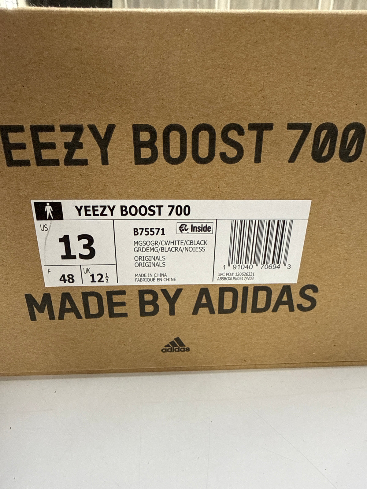 YEEZY 700 WAVE RUNNER - SIZE 13 (WORN) - SUPER CLEAN