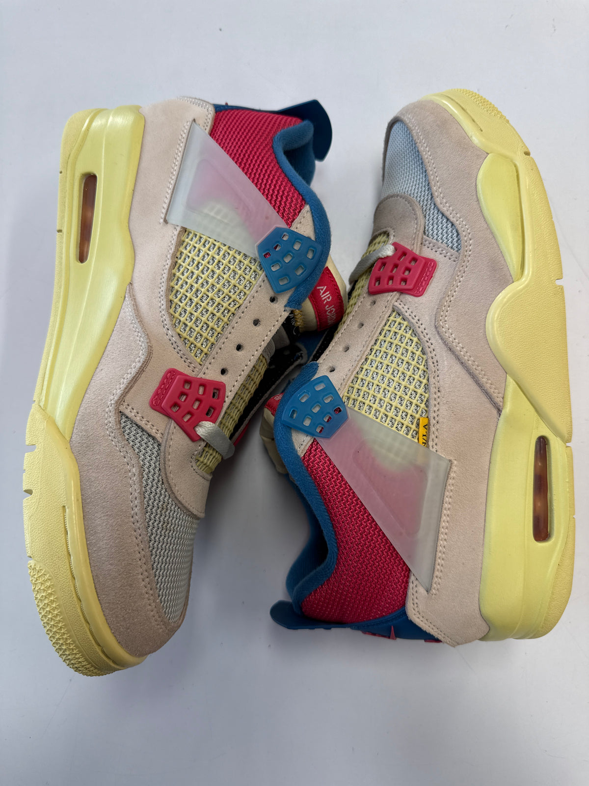 AIR JORDAN 4 UNION GUAVA - SIZE 10 (WORN) - SUPER CLEAN