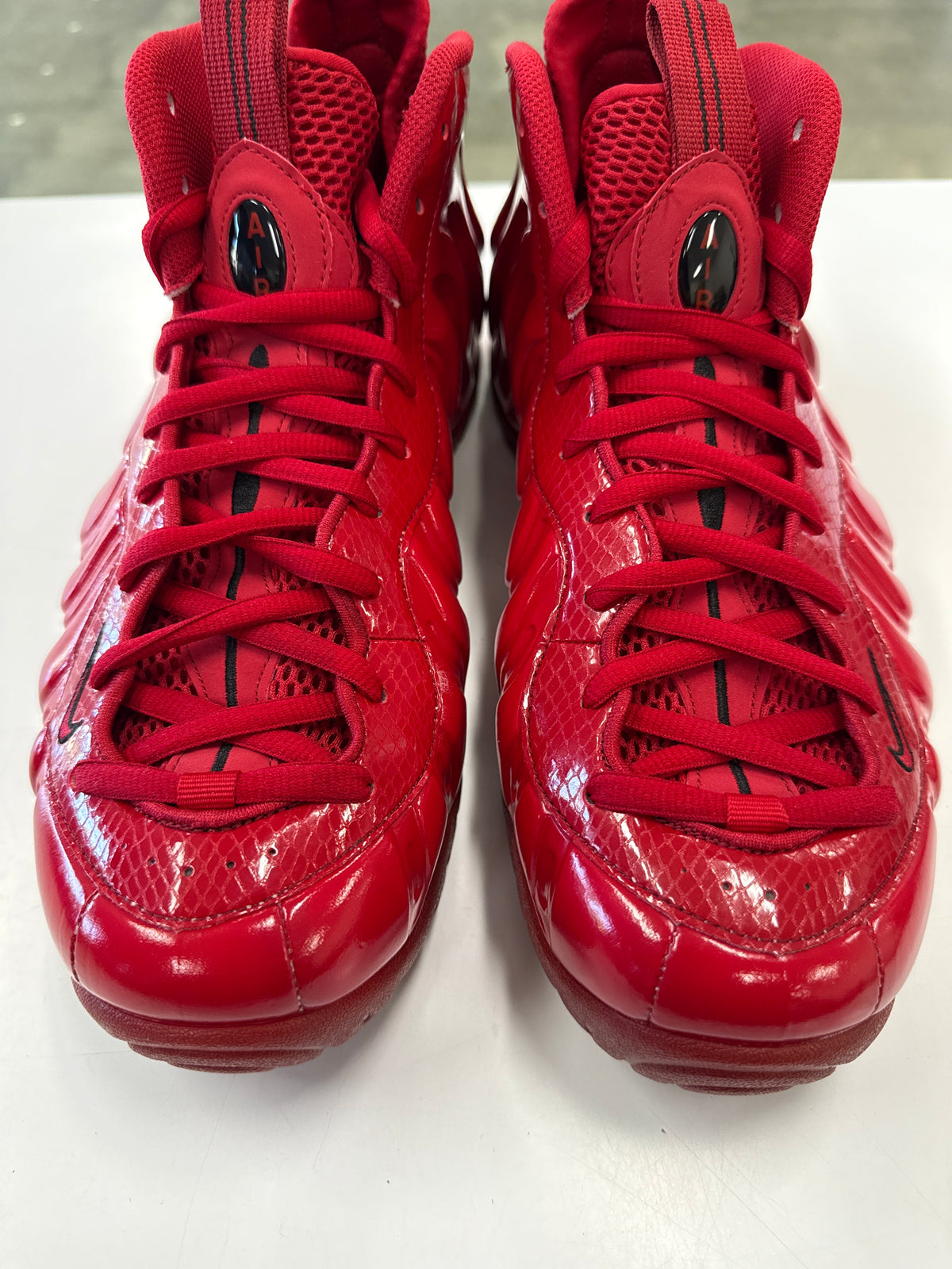 AIR FOAMPOSITE PRO RED OCTOBER 2026 - SIZE 13 (WORN) - SUPER CLEAN