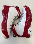 AIR JORDAN 9 WHITE GYM RED - SIZE 10 (WORN)