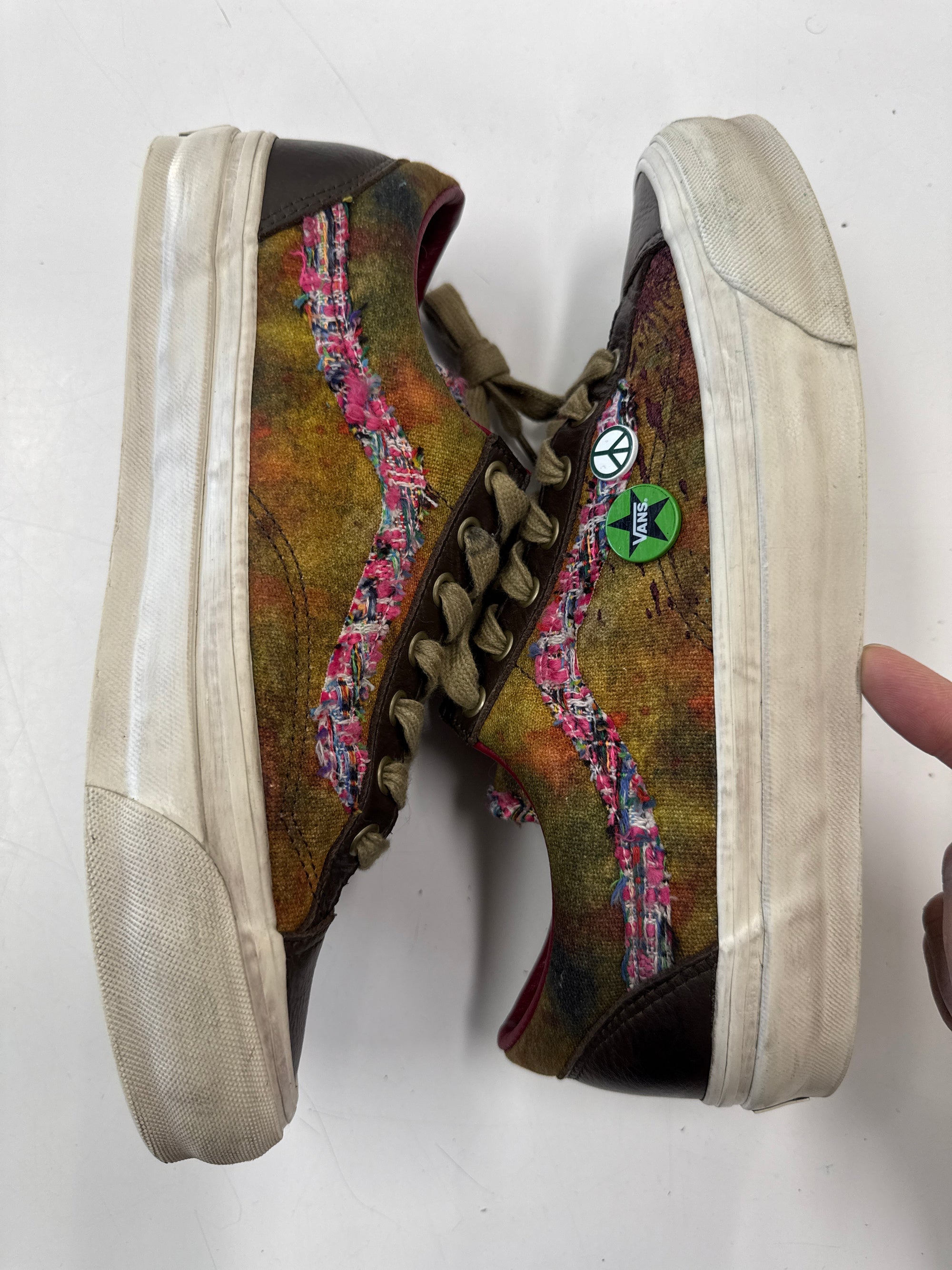 VANS OLD SKOOL 36 SOUVENIR WARM BROWN - SIZE 8.5 (WORN)