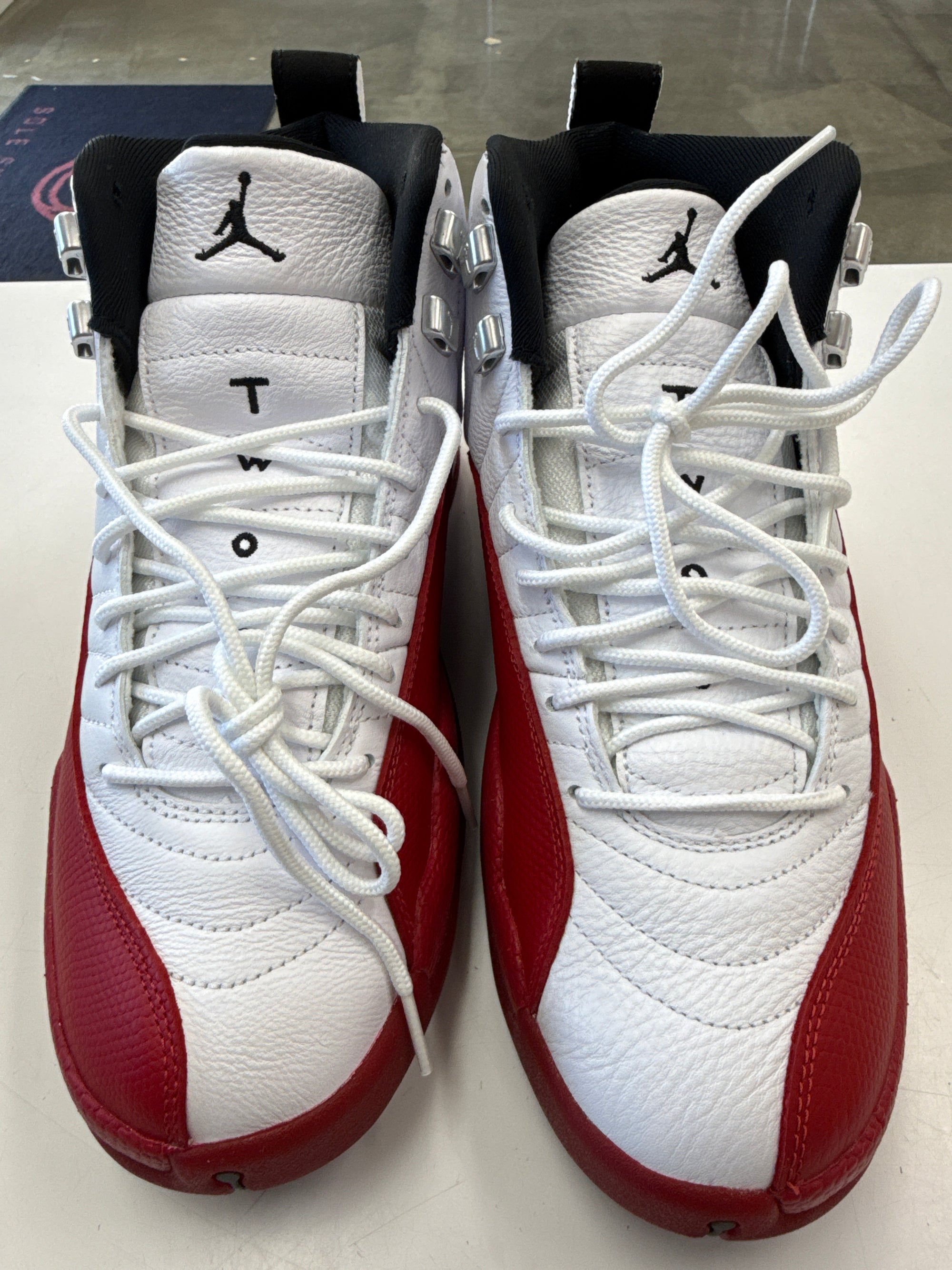 AIR JORDAN 12 CHERRY 2023 - SIZE 9.5 (WORN)