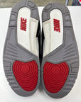 AIR JORDAN 3 BLACK CEMENT 2024 - SIZE 11 (WORN)