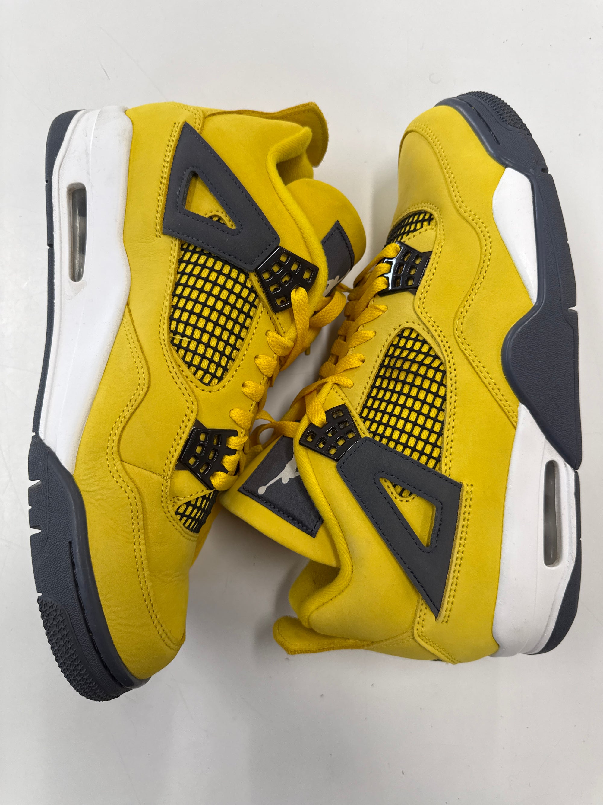 AIR JORDAN 4 LIGHTNING - SIZE 10 (WORN)