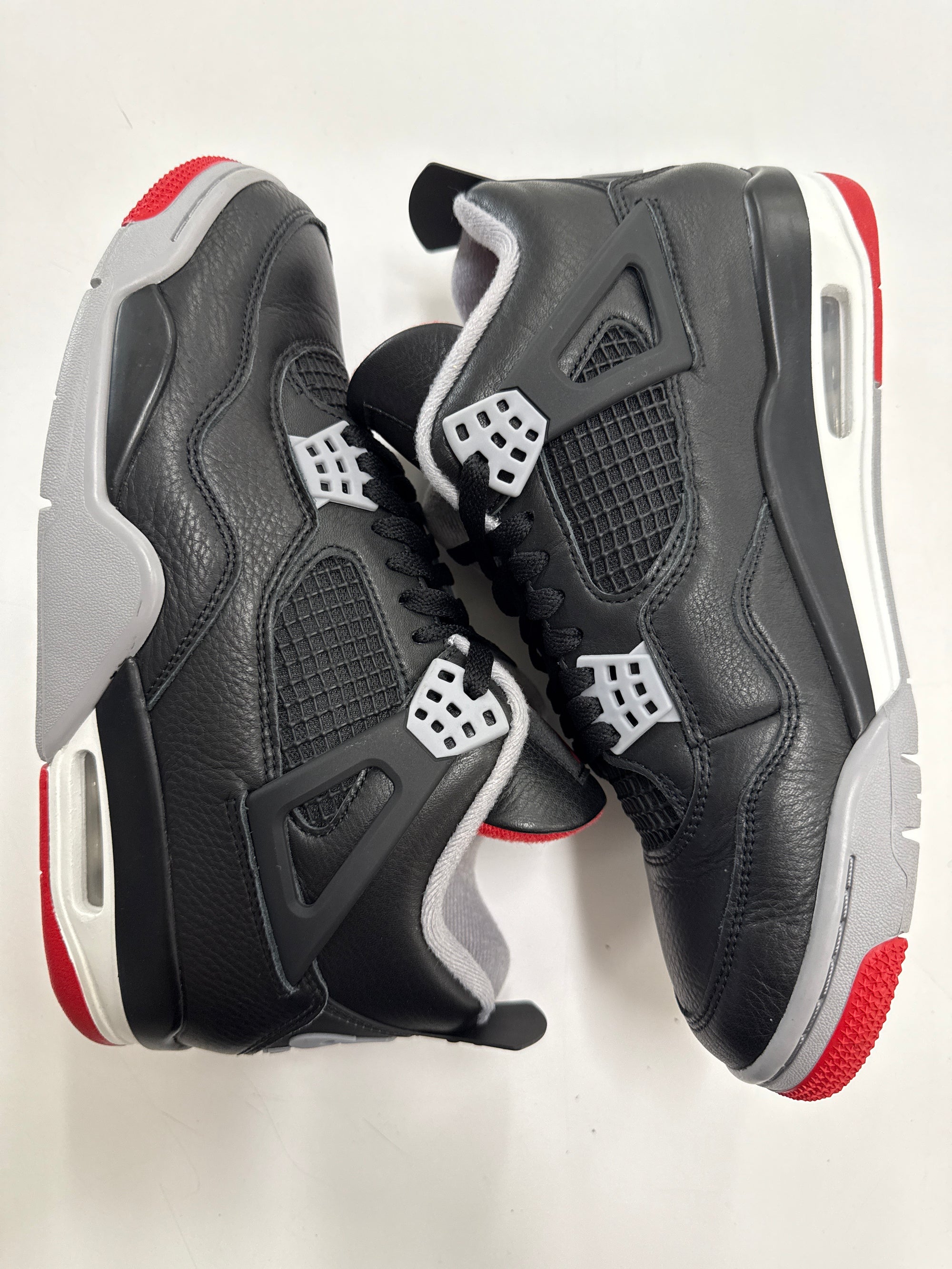 AIR JORDAN 4 BRED REIMAGINED - SIZE 9 (WORN)