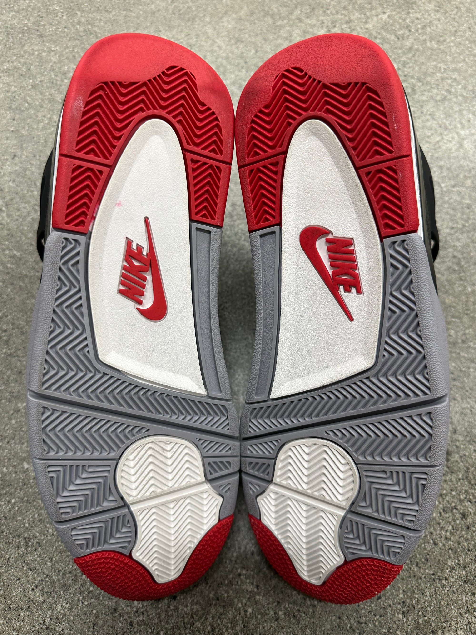 AIR JORDAN 4 BRED REIMAGINED - SIZE 12 (WORN) (SUPER CLEAN)