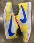 WMNS AIR JORDAN 1 LOW CANARY - SIZE W8 M6.5 (WORN) - SUPER CLEAN