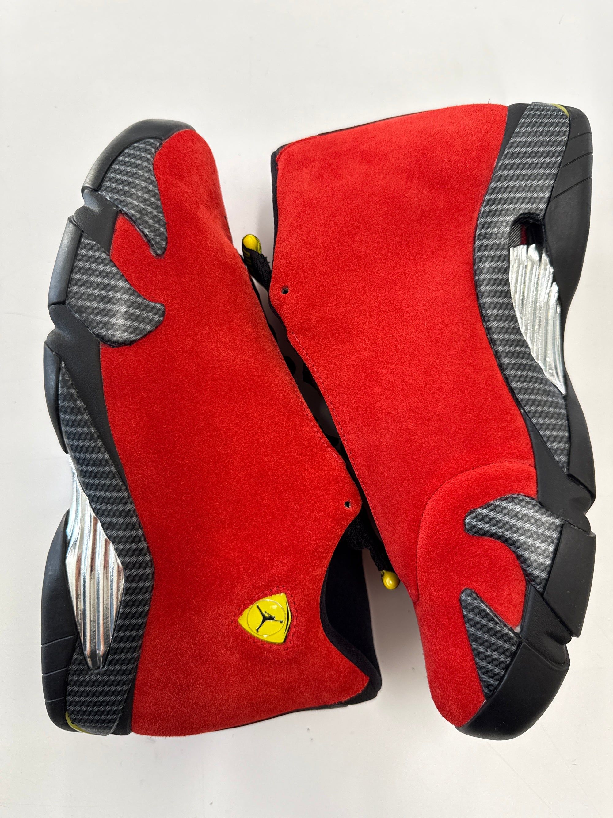 AIR JORDAN 14 FERRARI 2014 - SIZE 8 (WORN)
