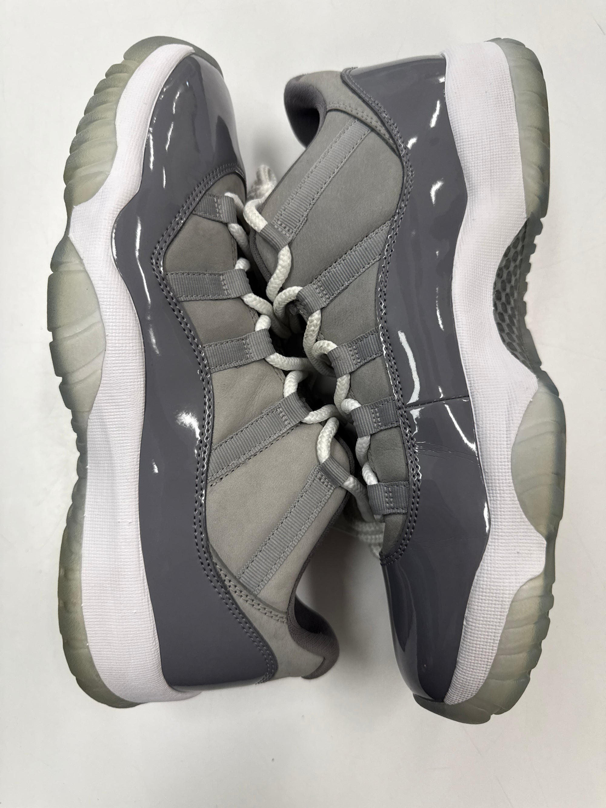 AIR JORDAN 11 LOW COOL GREY - SIZE 11 (WORN)