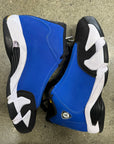 AIR JORDAN 14 LANEY 2023 - SIZE 8.5 (WORN) - SLIGHTLY DAMAGED BOX