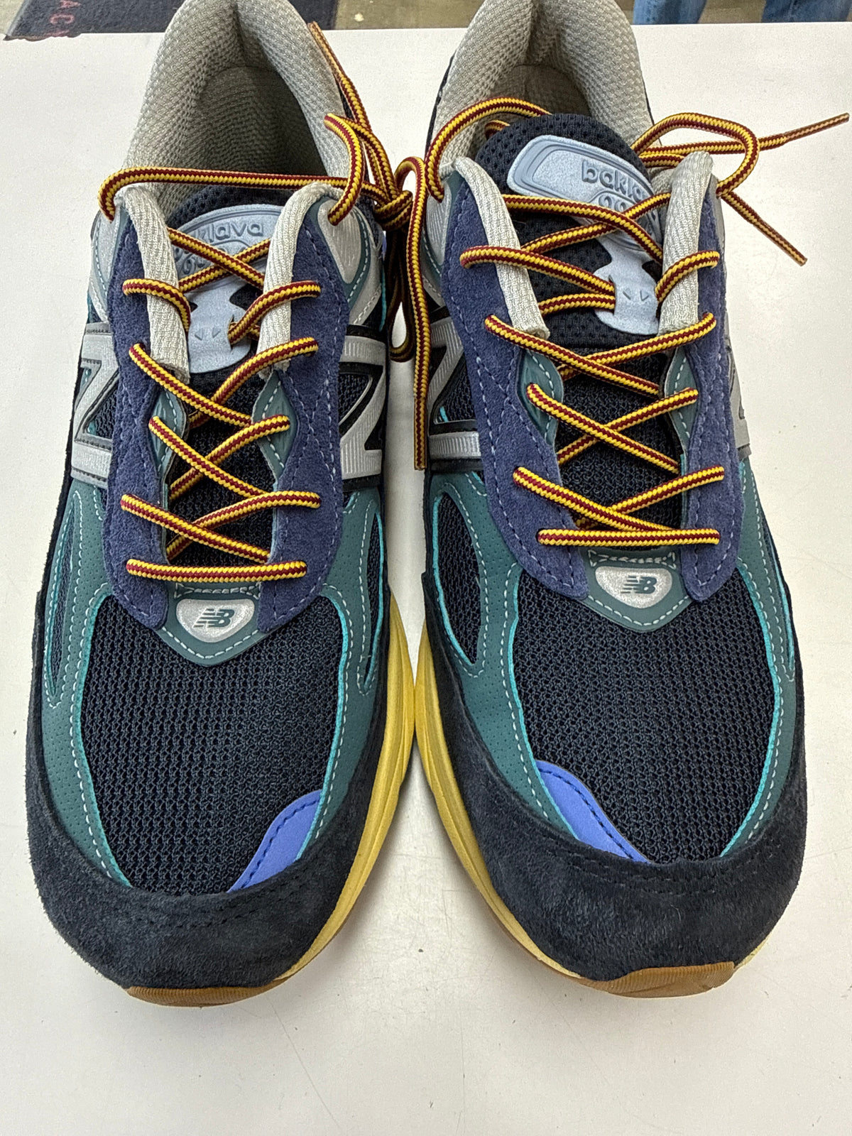 NEW BALANCE 990V6 ACTION BRONSON LAPIS LAZULI - SIZE 8 (WORN)