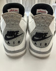 AIR JORDAN 4 WHITE CEMENT 2025 - SIZE 11 (WORN) - SUPER CLEAN