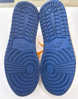 AIR JORDAN 1 HIGH UNION STORMBLUE - SIZE 11 (WORN)