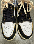 AIR JORDAN 1 HIGH UNION BLACK TOE - SIZE 9.5 (WORN)