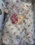 OFF WHITE AIR JORDAN 2 WHITE RED - SIZE 14 (WORN)