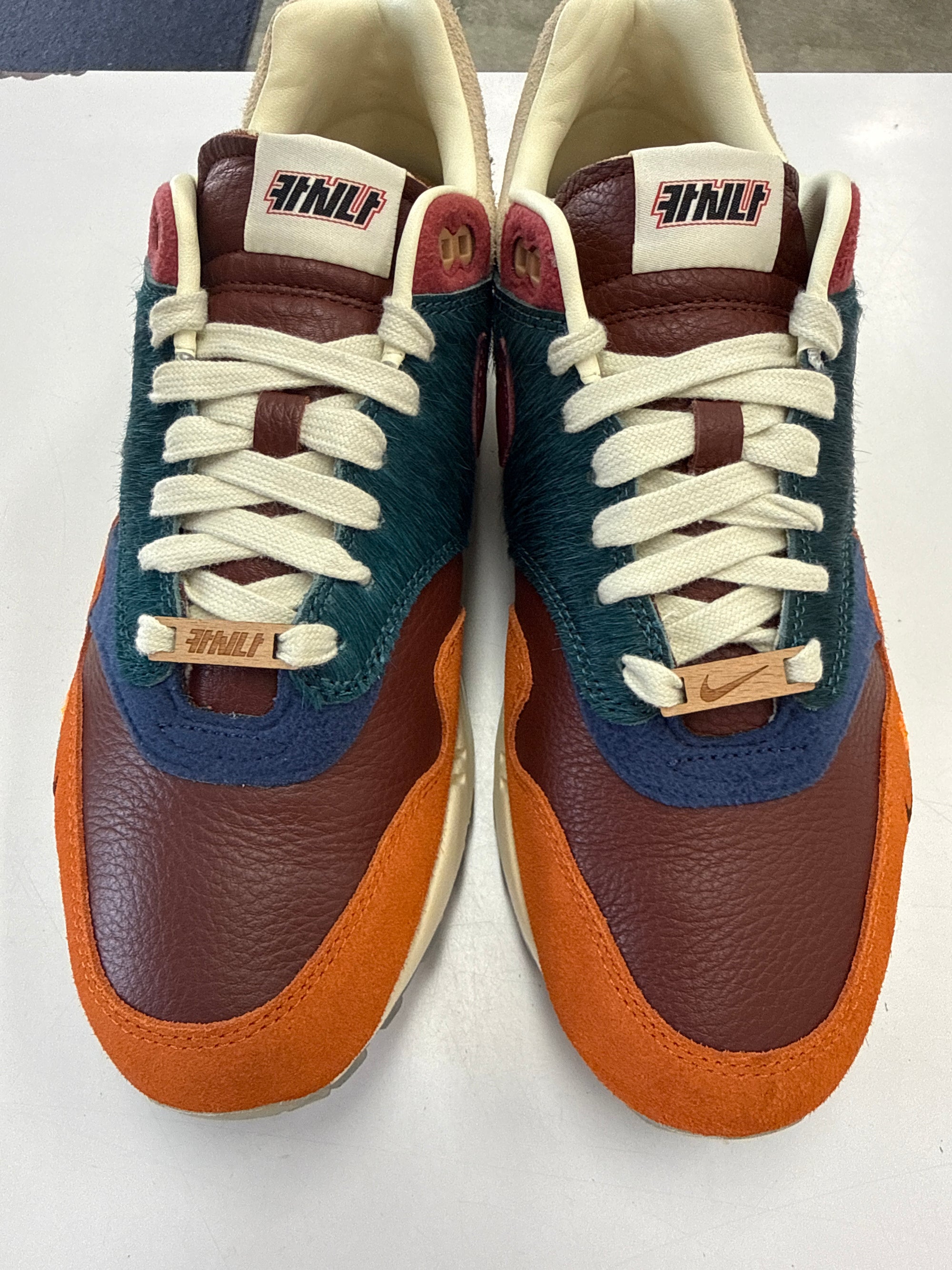 AIR MAX 1 KASINA WON-ANG ORANGE - SIZE 10.5 (WORN)