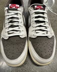 AIR JORDAN 1 LOW OG TRAVIS SCOTT REVERSE MOCHA - SIZE 13 (WORN)