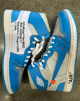 OFF WHITE AIR JORDAN 1 HIGH UNC - SIZE 11 (WORN)
