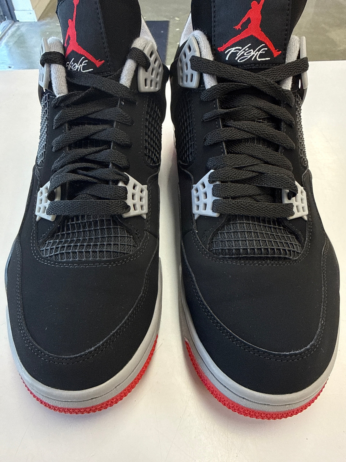AIR JORDAN 4 BRED 2019 - SIZE 12 (WORN)