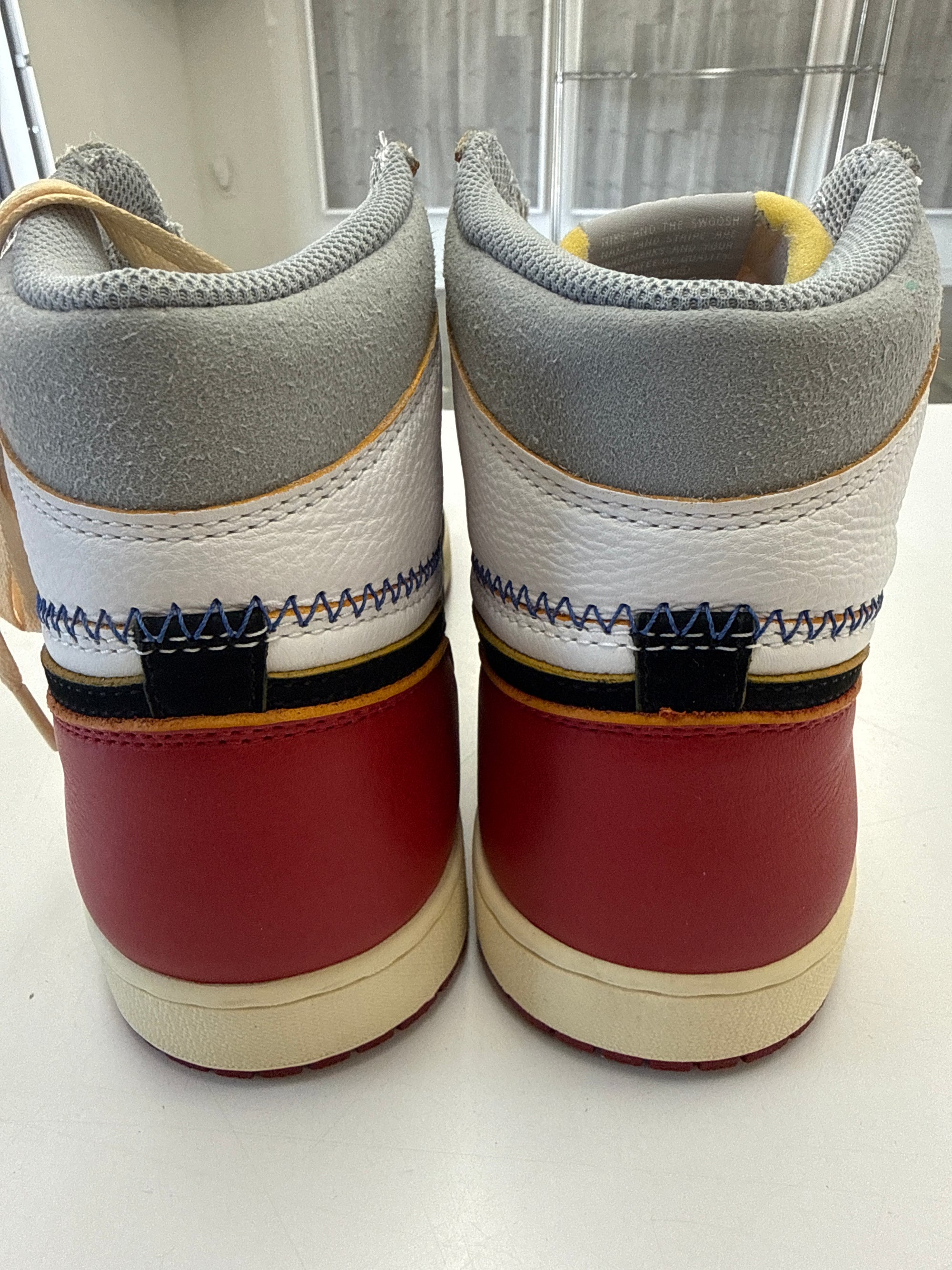 AIR JORDAN 1 HIGH UNION BLACK TOE - SIZE 10.5 (WORN)