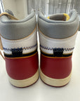 AIR JORDAN 1 HIGH UNION BLACK TOE - SIZE 10.5 (WORN)