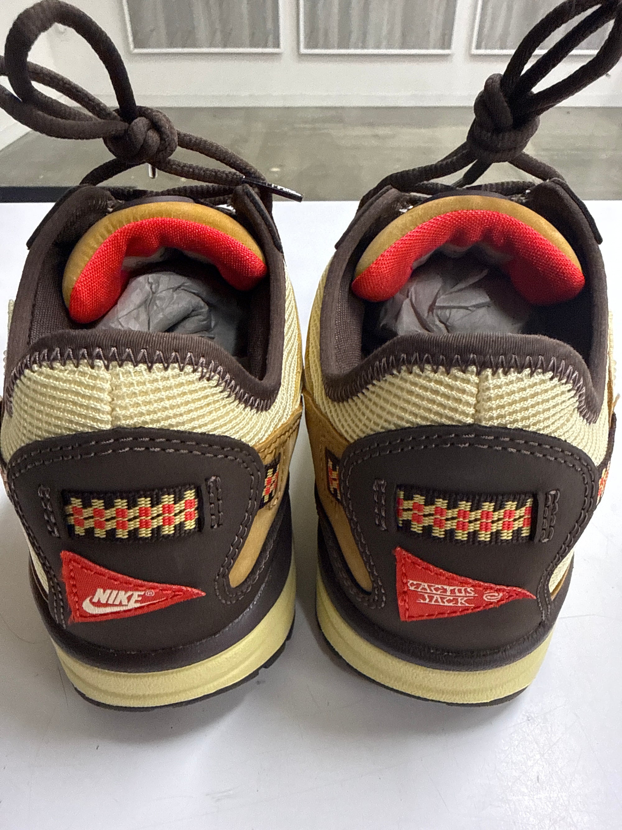 AIR MAX 1 TRAVIS SCOTT BAROQUE BROWN - SIZE 8.5 (WORN)
