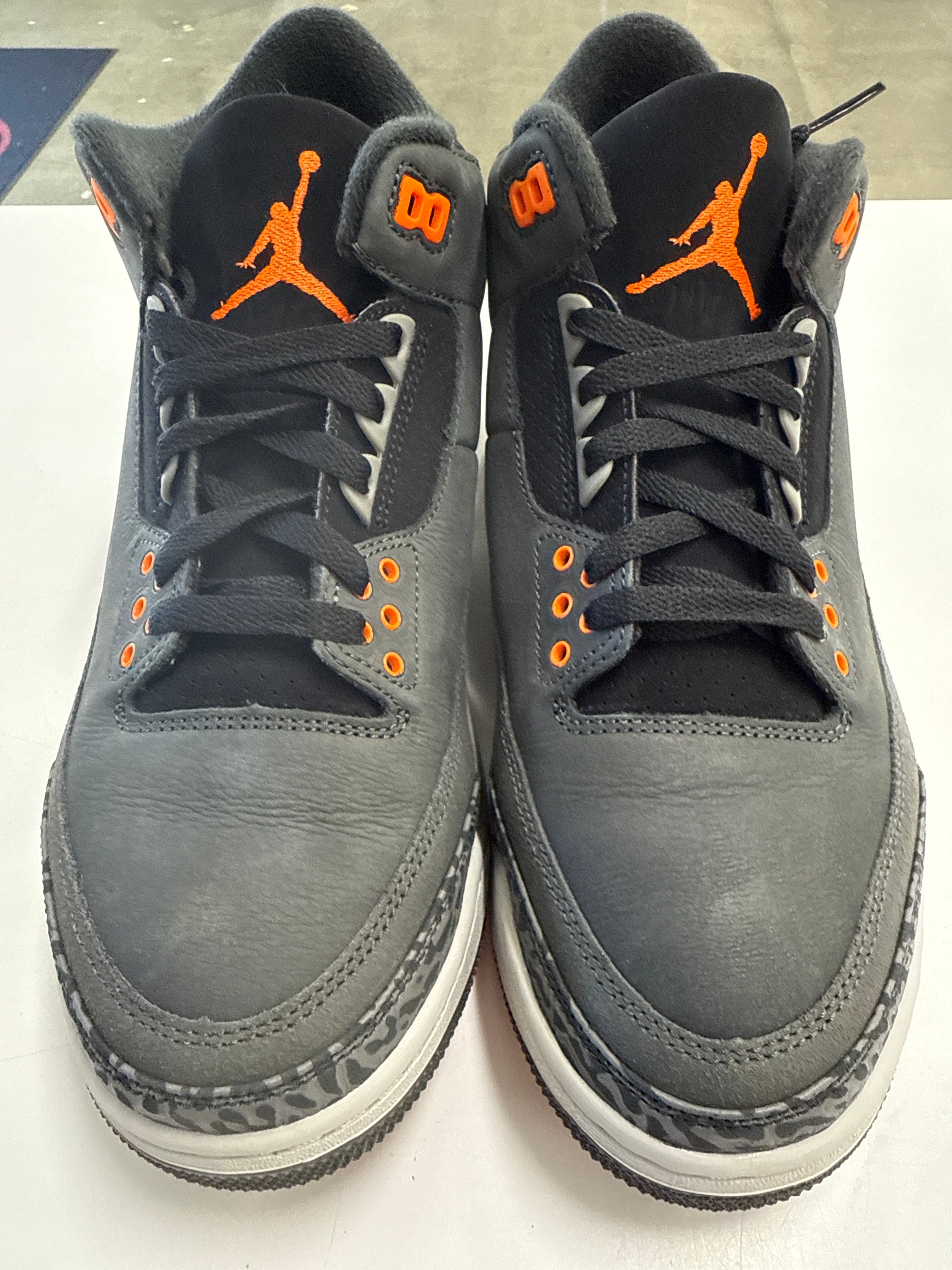 AIR JORDAN 3 FEAR - SIZE 10 (WORN)