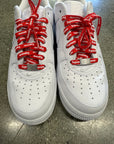 AIR FORCE 1 LOW SUPREME WHITE - SIZE 8 (WORN)