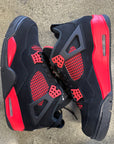 AIR JORDAN 4 RED THUNDER - SIZE 10.5 (WORN)