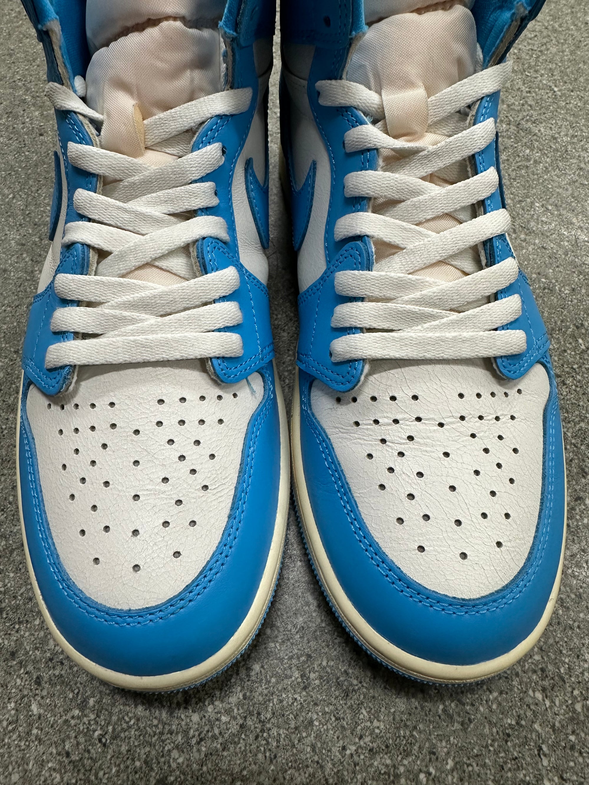 AIR JORDAN 1 REIMAGINED UNC - SIZE 10 (WORN)