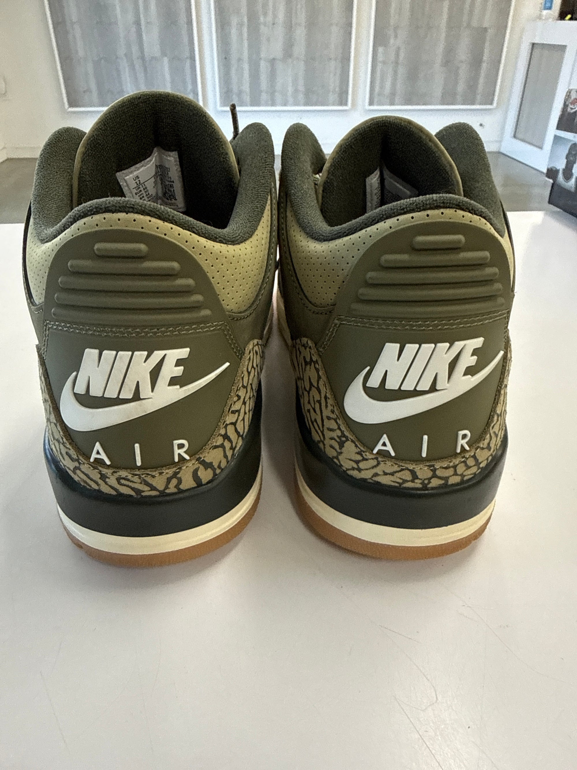 AIR JORDAN 3 FAMILY AFFAIR - SIZE 12 (WORN)