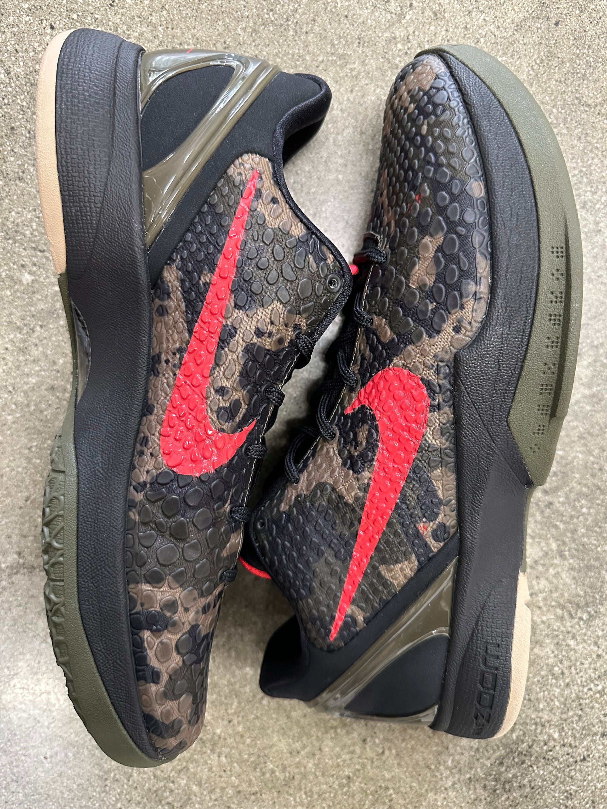 KOBE 6 PROTRO ITALIAN CAMO - SIZE 11 (WORN)