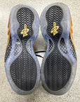 AIR FOAMPOSITE METALLIC GOLD 2017 - SIZE 9.5 (WORN)