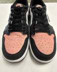 AIR JORDAN 1 LOW BLEACHED CORAL - SIZE 10 (WORN)