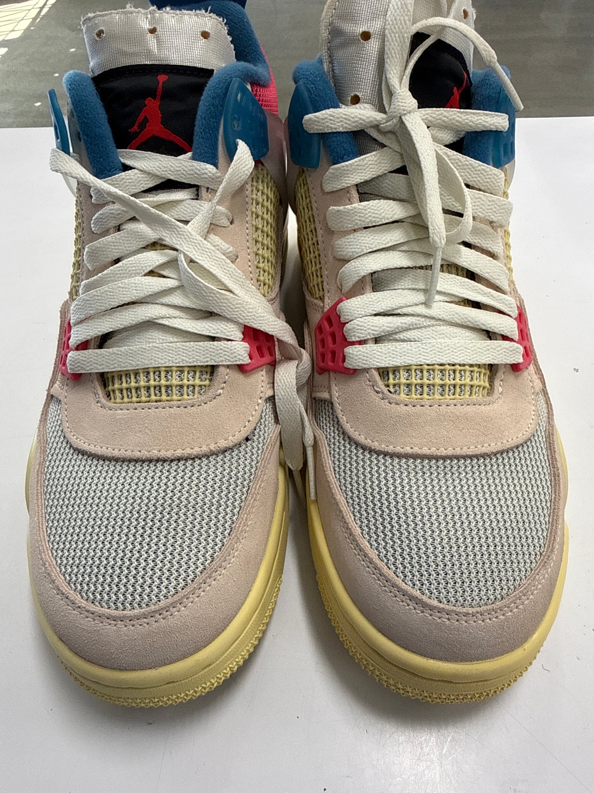 AIR JORDAN 4 UNION GUAVA - SIZE 10.5 (WORN) - SUPER CLEAN