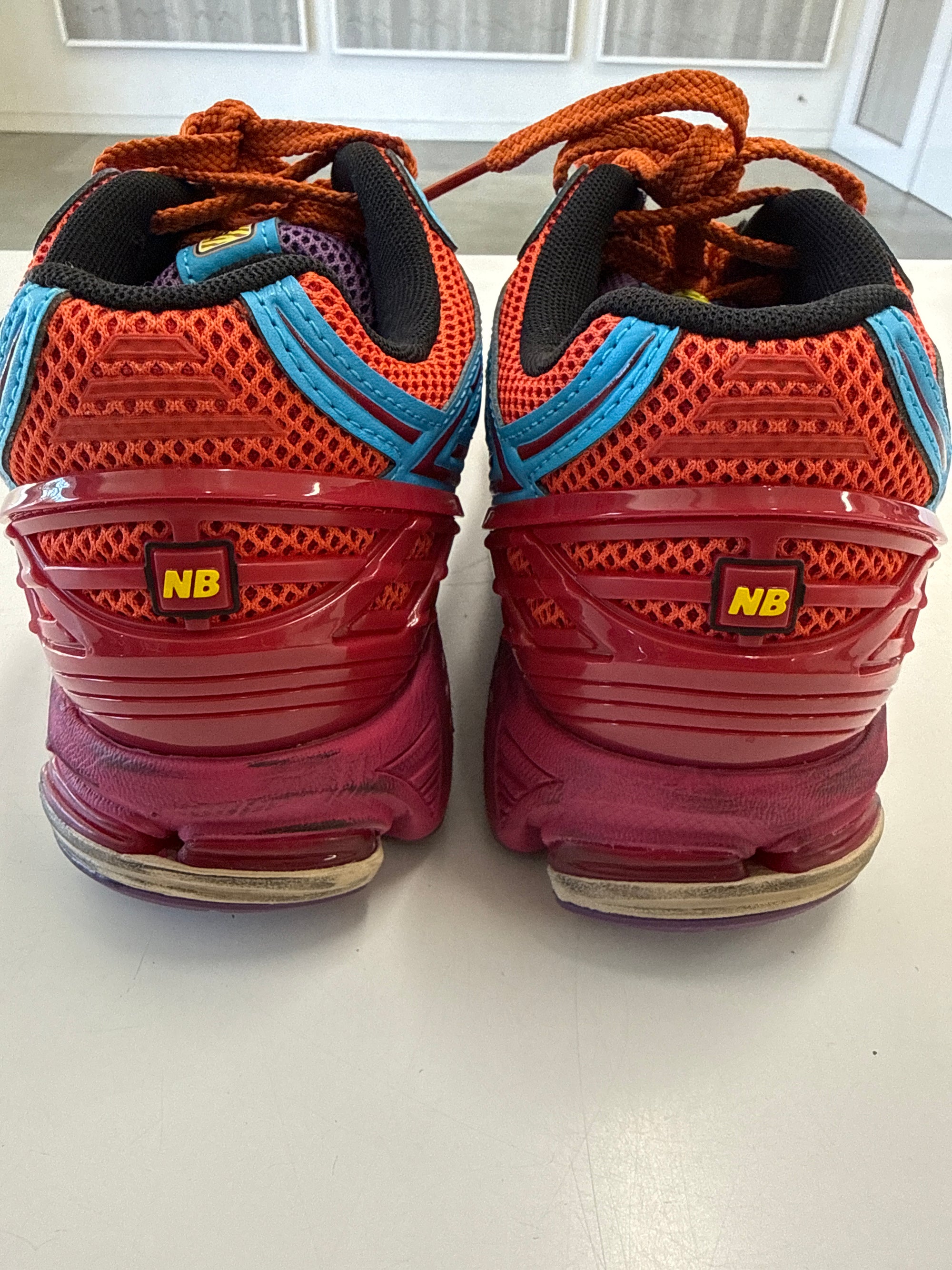 NEW BALANCE 1906R SALEHE BEMBURY HEAT BE HOT MAGMA - SIZE 9.5 (WORN) - SUPER CLEAN