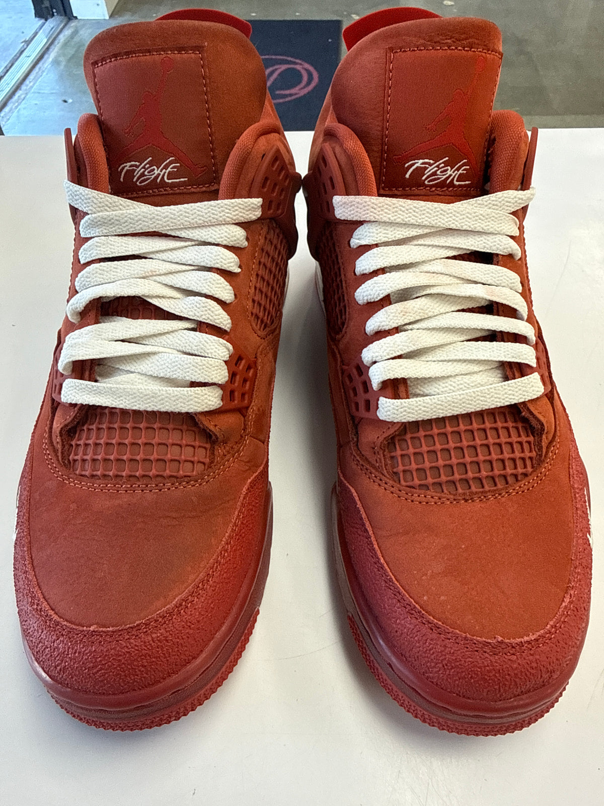 AIR JORDAN 4 NIGEL SYLVESTER BRICK BY BRICK - SIZE 9.5 (WORN)