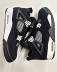 AIR JORDAN 4 WHITE THUNDER - SIZE 10.5 (WORN) - SUPER CLEAN