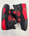 AIR JORDAN 4 RED THUNDER - SIZE 10 (WORN) - SUPER CLEAN