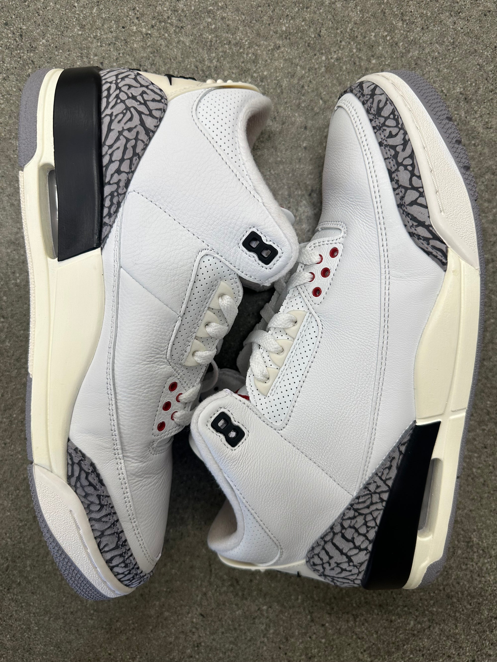 AIR JORDAN 3 REIMAGINED - SIZE 12 (WORN) (SUPER CLEAN)