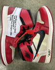 OFF WHITE AIR JORDAN 1 CHICAGO - SIZE 14 (WORN)